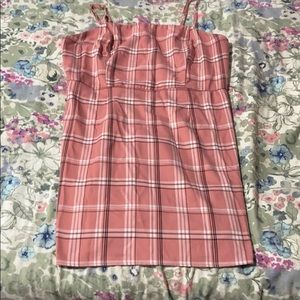 Plaid dress